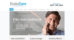 Desktop Screenshot of endocare.co.uk
